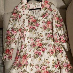 Zimmerman Long Sleeve Floral Dress Size 0